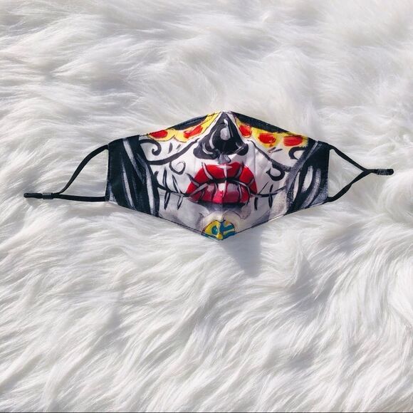 Brand New Halloween Face Mask For ADULTS Scary  Fashion Washable Face Co… - Picture 2 of 6